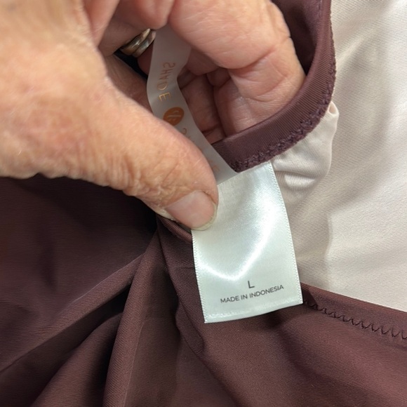 Shade & Shore Women's One Piece - Deep Burgundy - Picture 7 of 8